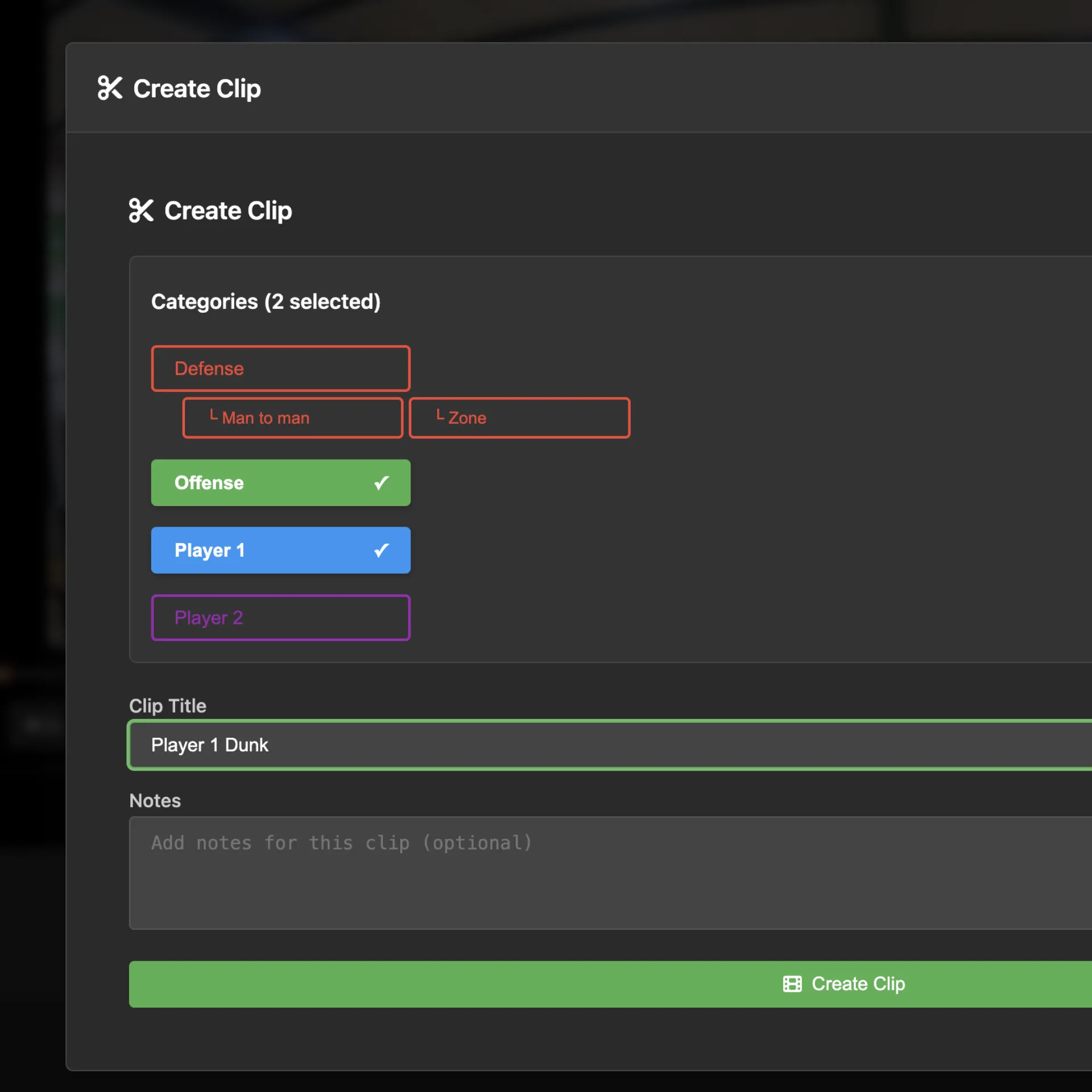 Basketball Video Analyzer screenshot 3