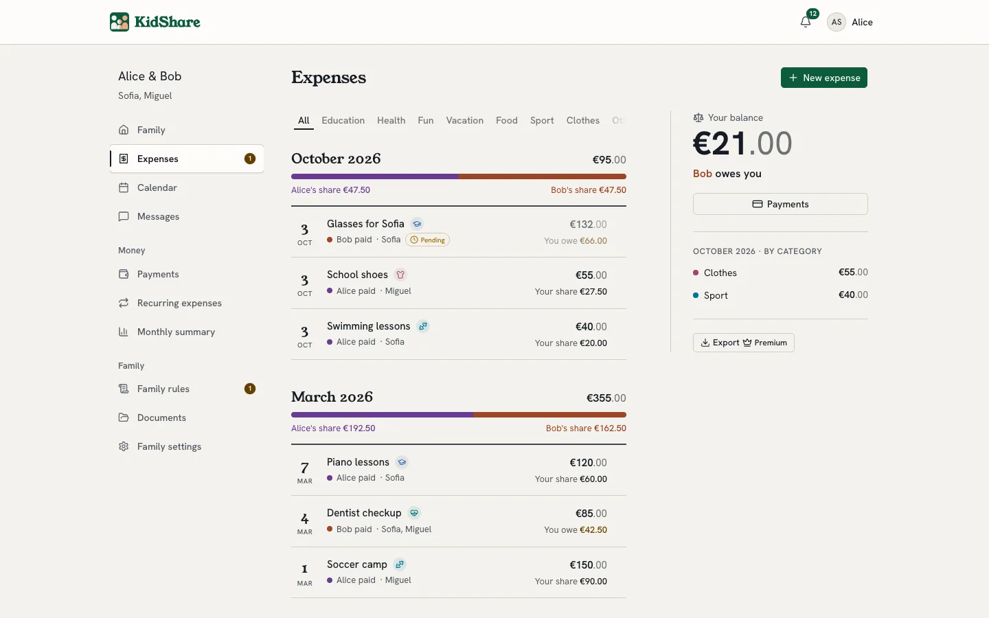 KidShare screenshot 3