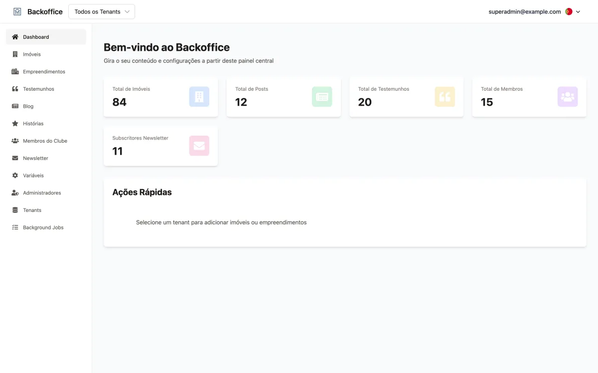 MyAgentWebsite screenshot 1