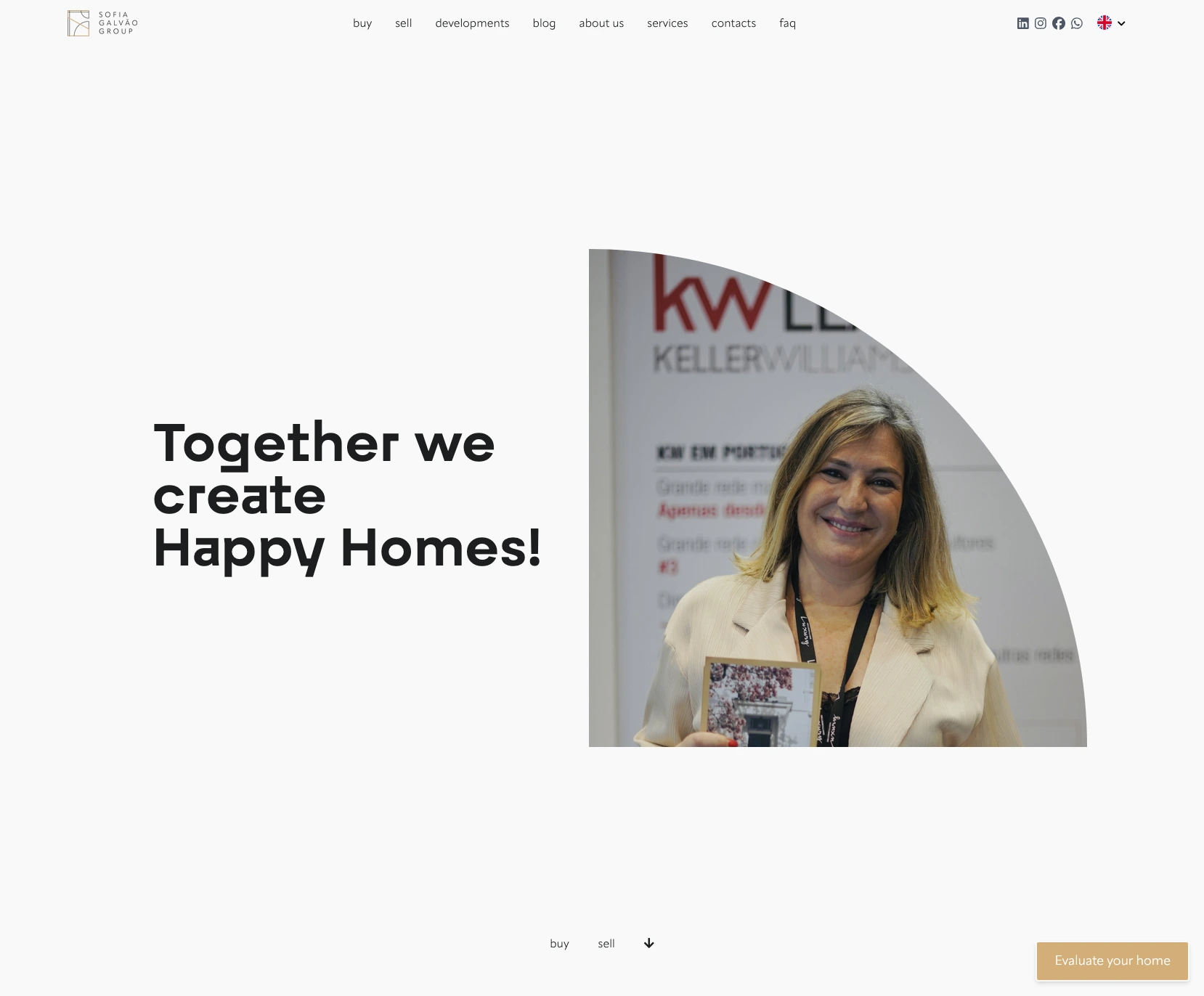 MyAgentWebsite screenshot 2