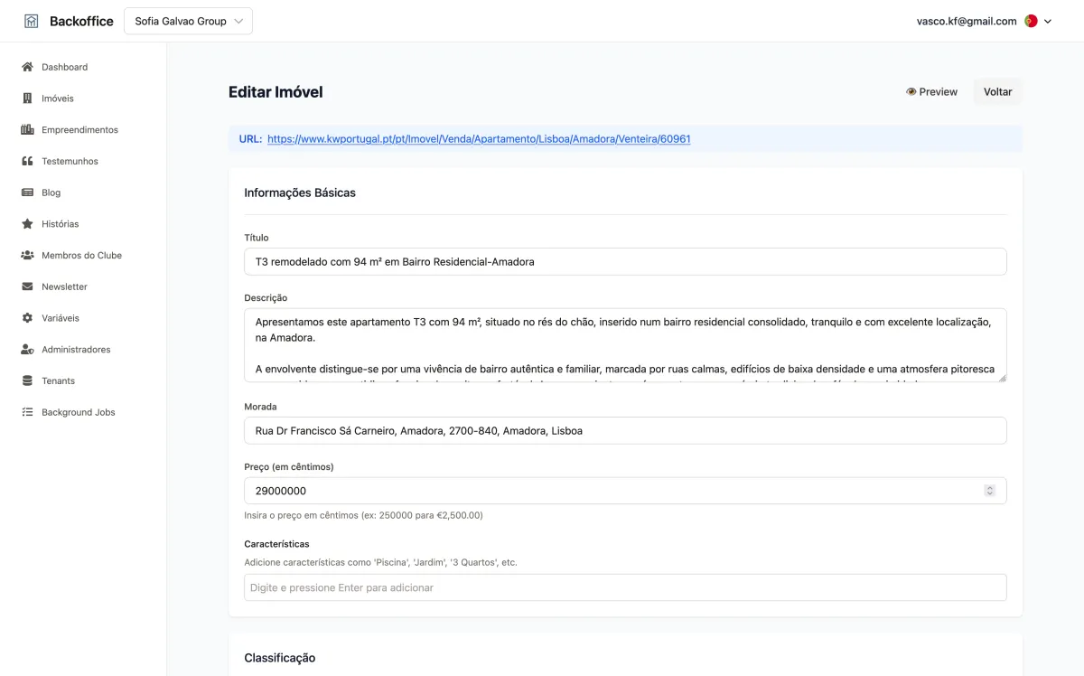 MyAgentWebsite screenshot 3
