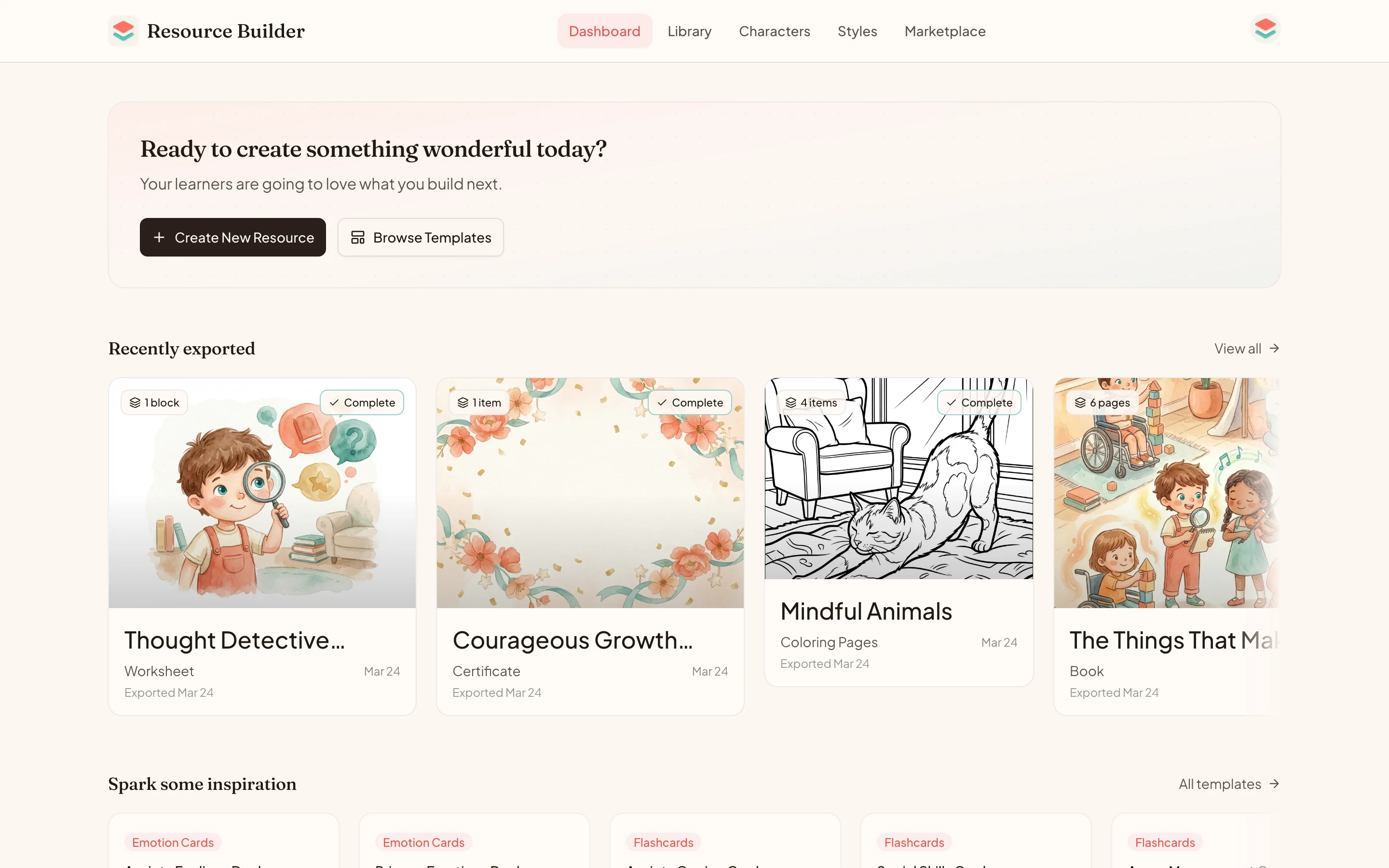 Resource Builder screenshot 1
