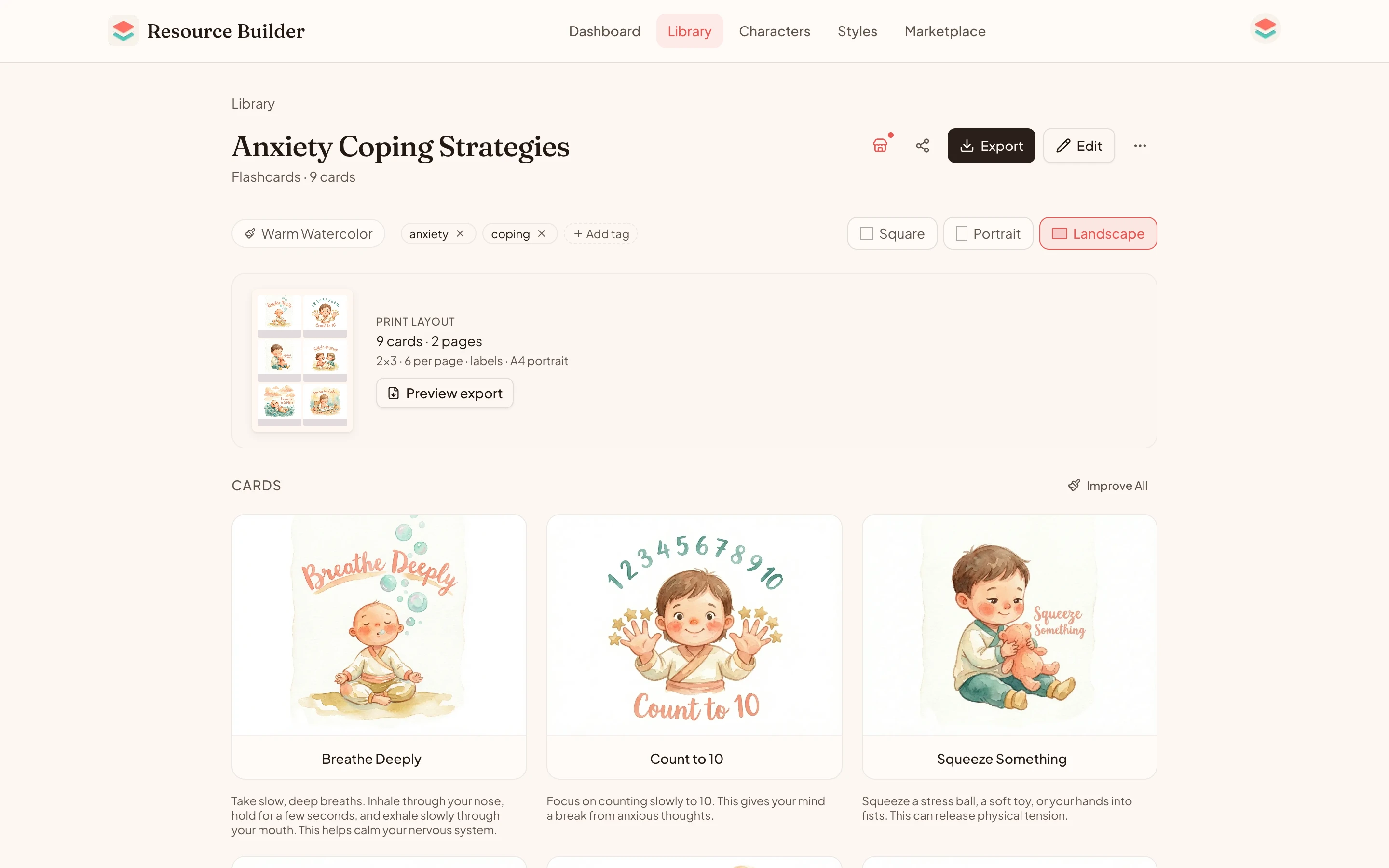 Resource Builder screenshot 3