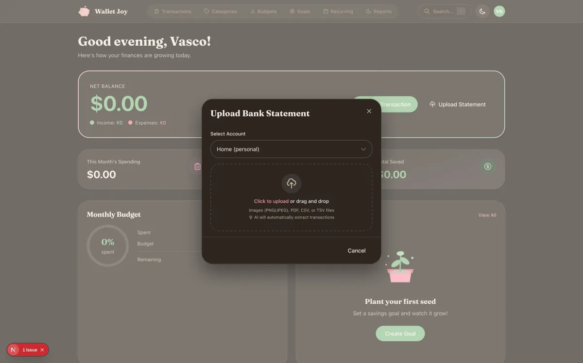 Wallet Joy screenshot 2